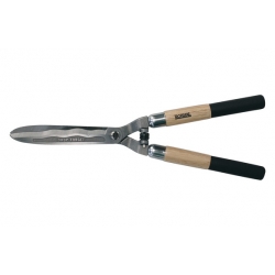 Tijera cortasetos corte ondulado ironside mango madera 57 cm