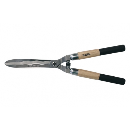 Tijera cortasetos corte ondulado ironside mango madera 57 cm