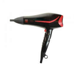 Secador de pelo ambit ionico mango plegable negro 2200w