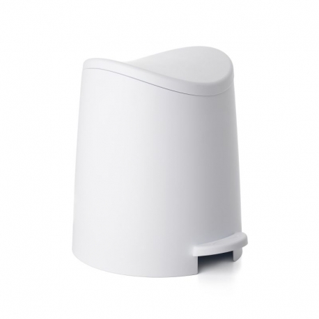 Cubo de baño tatay pedal standard 3l blanco