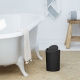 Cubo de baño tatay basculante 6l negro