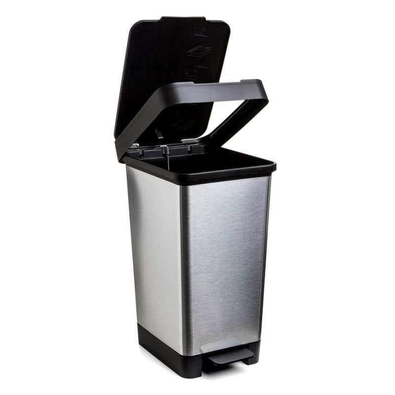 TATAY Smart - Cubo de Basura 25L con Tapa Basculante. Ideal Cocina