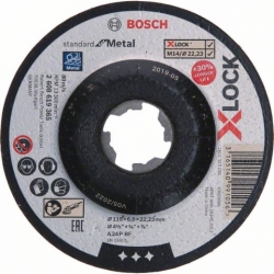 Disco abrasivo desbaste bosch x-lock-115mm