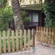 Puerta valla catral clasica madera 80x100cm