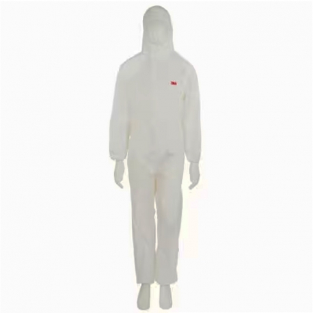 Mono desechable 3m 4510 antiestatico blanco talla xl