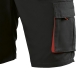 Pantalon corto juba 962 top range gris-naranja talla xl