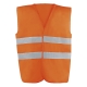 Chaleco reflectante juba hv714ora strand naranja talla xl