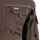 Chaqueta multibolsillo juba 190 flex marron talla m