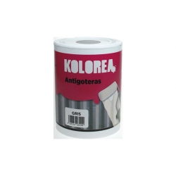 Pintura antigoteras 4 l gris kolorea