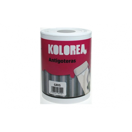 Pintura antigoteras 4 l gris kolorea