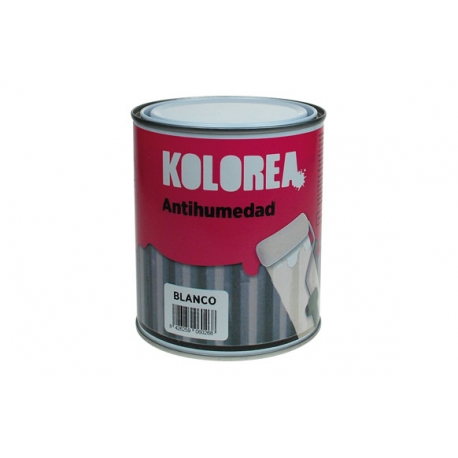 Pintura antihumedad 4 l blanco kolorea