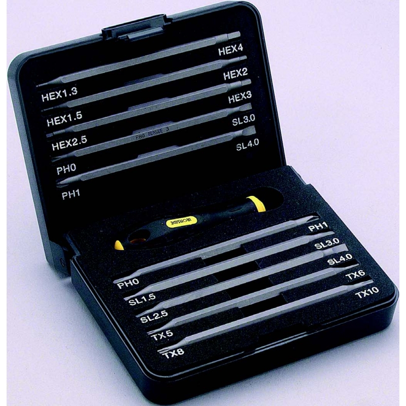 Juego de destornilladores de precisión (11 piezas)