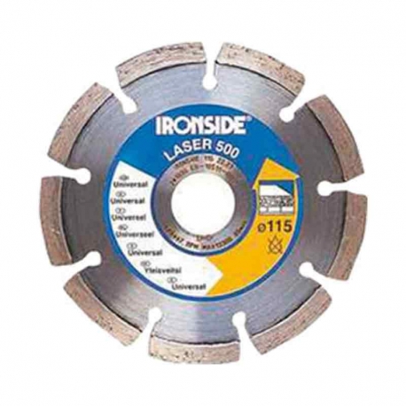 Disco de diamante ironside laser 500 115 mm