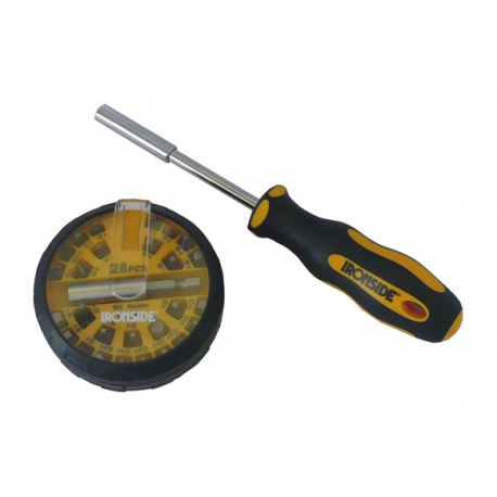 Organizador puntas atornillar ironside hockey puck, set 29