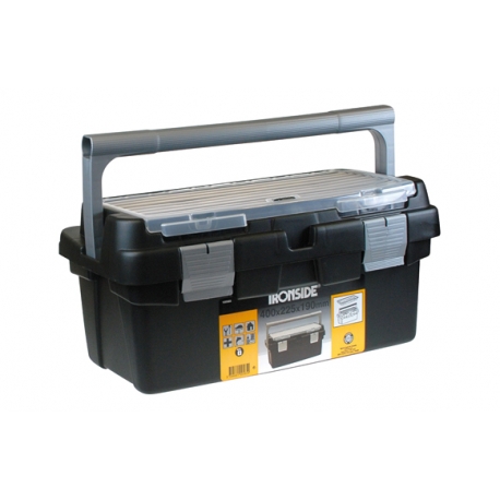 Caja herramientas ironside profesional asa plastico 400 mm