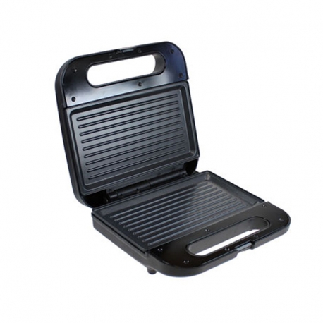 Sandwichera con placas grill ambit negro 800w