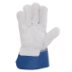 Guante de cuero juba h404b tuff piel azul-gris talla 10