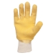 Guante algodon-latex juba 407a tuff amarillo talla unica