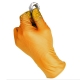 Guante desechable juba 580or nitrilo naranja talla xl 50 unidades