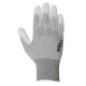 Guante nylon juba h141530 sin costuras gris-blanco talla 8