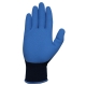 Guante poliester juba h255 garden azul talla 8