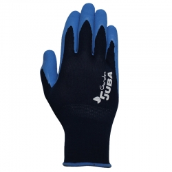 Guante poliester juba h255 garden azul talla 10