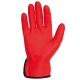 Guante nylon juba h5115r garden rojo talla 9