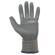 Guante nylon juba bac5440 sin costuras blanco-gris talla 9