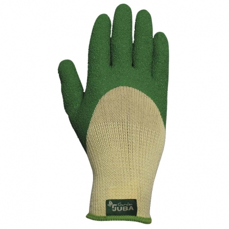 Guante poliester juba h254g garden verde talla 10