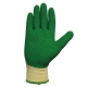 Guante poliester juba h254g garden verde talla 10