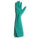 Guante nitrilo juba h811c55 garden verde talla 8