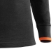 Polo manga larga juba 618 top range negro-naranja talla xl