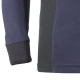 Polo manga larga juba 681 flex negro-azul talla m