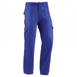 Pantalon multibolsillos juba 848az industrial azul talla 38