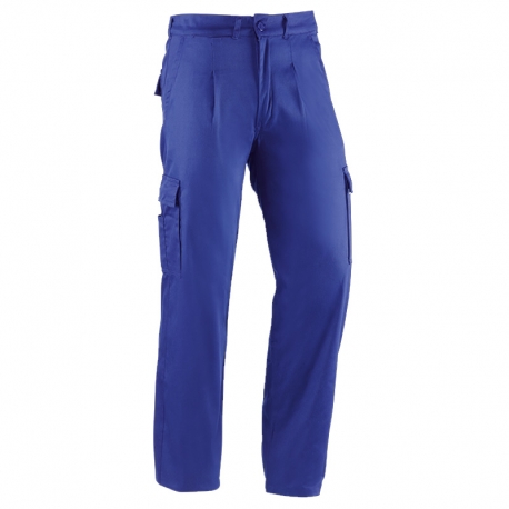 Pantalon multibolsillos juba 848az industrial azul talla 38