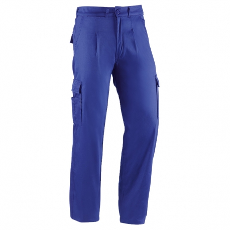 Pantalon multibolsillos juba 848az industrial azul talla 58