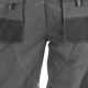 Pantalon multibolsillos juba 171 flex negro-gris talla xxl