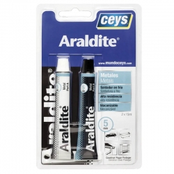 Adhesivo araldite ceys metal 15ml