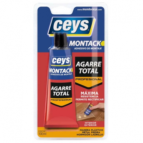 Adhesivo montaje ceys montack profesional 100ml