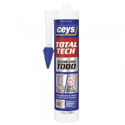 Adhesivo sellador ceys total tech 290ml blanco