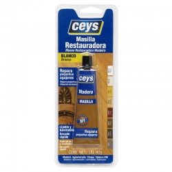 Masilla para madera ceys restauradora 40gr blanco