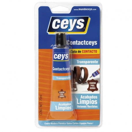 Cola de contacto ceys contactceys 70ml transparente