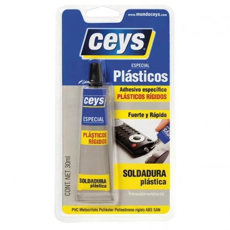 Adhesivo plasticos ceys para plastico rigido 30ml