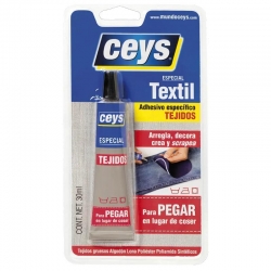 Pegamento para tela ceys textil 30ml