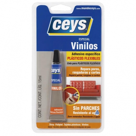 Adhesivo vinilo ceys sin parches resistente al agua 15ml