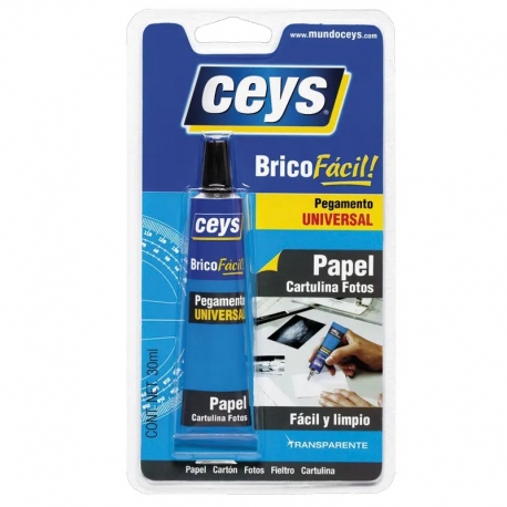 Pegamento universal ceys bricofacil 30ml