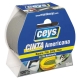 Cinta americana ceys extra resistente 10mx50mm plata