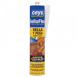 Masilla poliuretano ceys sellaflex 300ml blanco