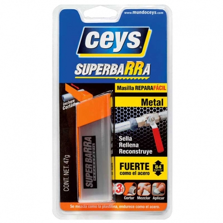 Masilla ceys superbarra metal 47gr