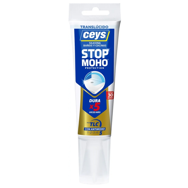 ⇒ Silicona ceys stop moho 125ml translucido ▷ Precio. ▷ Comprar con los  Mejores Precios. Ofertas online